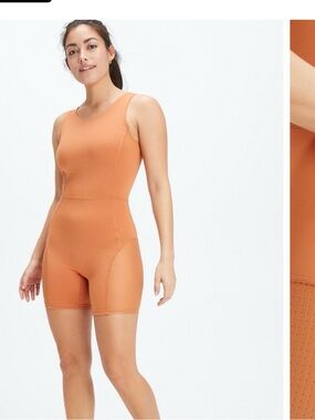 Fabletics Brianna Active Onesie Romper Medium